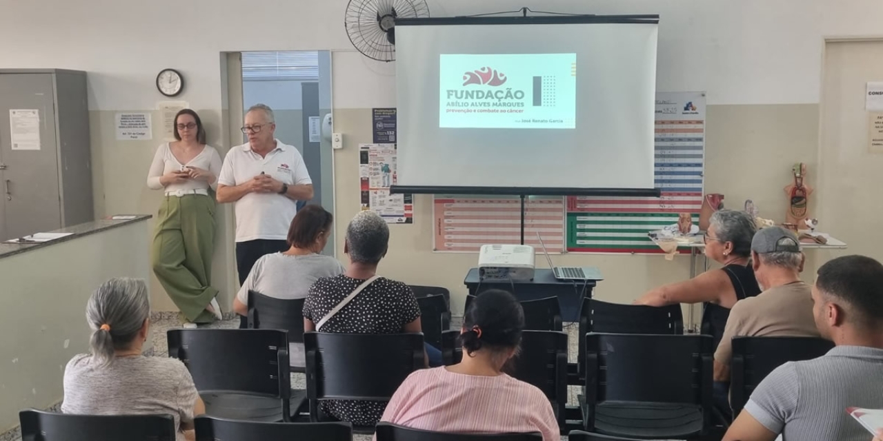 ESF Dr. Tasso Paraíso Cavalcanti promove tarde de aprendizado sobre hábitos saudáveis e prevenção de doenças