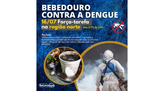 &quot;Semana D&quot; contra a dengue retorna na região norte