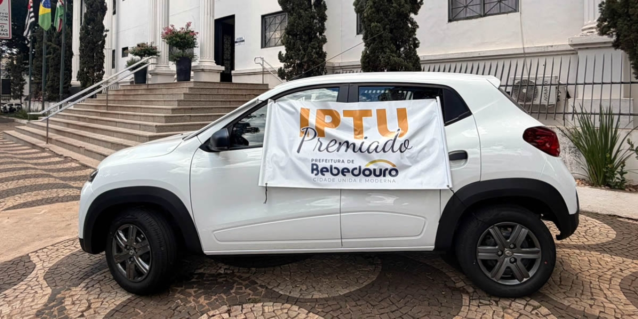 Prefeitura realiza campanha do REFIS com até 95% de desconto e sorteio de carro 0 km no sábado (13/12)