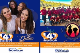 Projeto Cultura na Concha marca a programação de aniversário da cidade