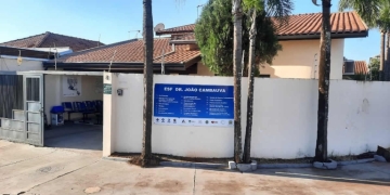 Mudança temporária de endereço da ESF Dr. João Cambaúva