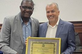 Câmara Municipal entrega título de cidadania bebedourense ao pastor Pedro Rodrigues
