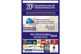 ABF realiza 20º Encontro de Ferreomodelismo em Bebedouro