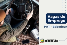 PAT de Bebedouro informa novas vagas de emprego – 18/11