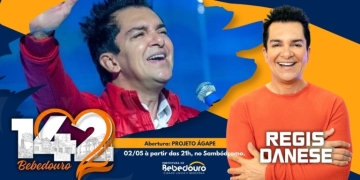 Show gospel com Regis Danese na comemoração dos 142 anos de Bebedouro
