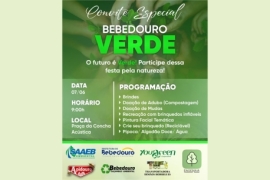 “Bebedouro Verde” celebra o Meio Ambiente com programação gratuita na Concha Acústica