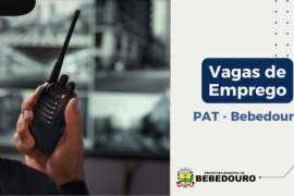 PAT de Bebedouro informa novas vagas de emprego – 30/10