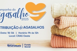 Fundo social realiza distribuição de agasalhos no Cras Oeste