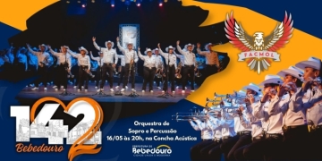 Apresentação da Orquestra FACMOL nos 142 anos de Bebedouro