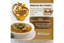 Festival de Caldos promete aquecer o inverno com solidariedade