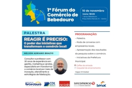 Prefeitura promove o I Fórum do Comércio em parceria com entidades locais