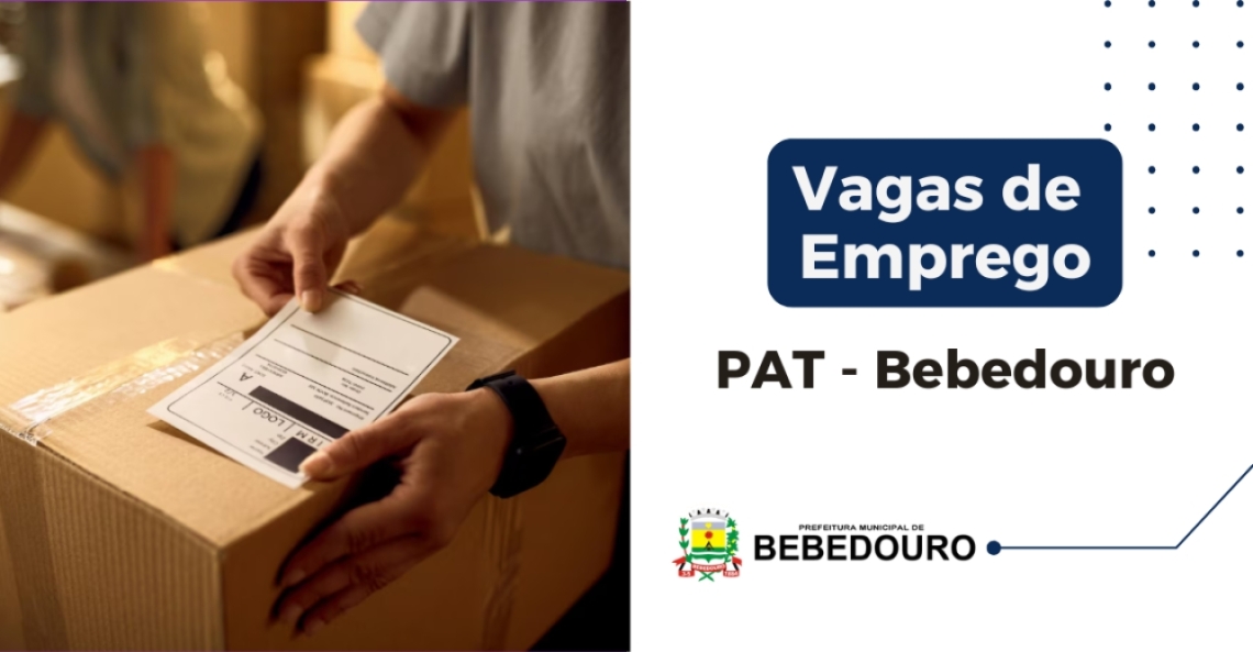 PAT de Bebedouro informa novas vagas de emprego – 23/07