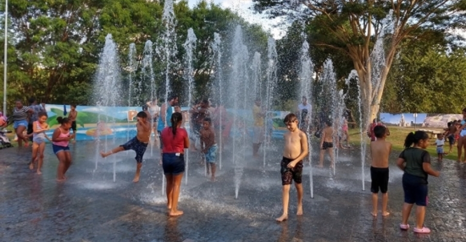 Parque das Águas tem horário especial nas férias