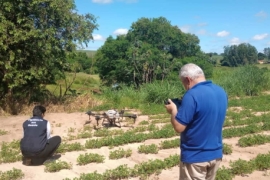 Vetores e Zoonoses utiliza drone para combate à dengue