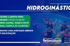 Hidroginástica traz disposição e saúde
