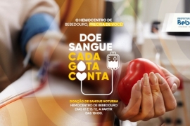 Hemocentro realizará coleta noturna em dezembro