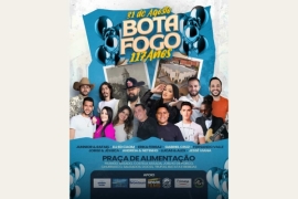 Distrito de Botafogo comemora 117 anos com festa no dia 31 de agosto