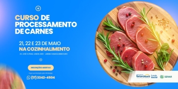 Fundo Social abre inscrições para curso de Processamento de Carnes